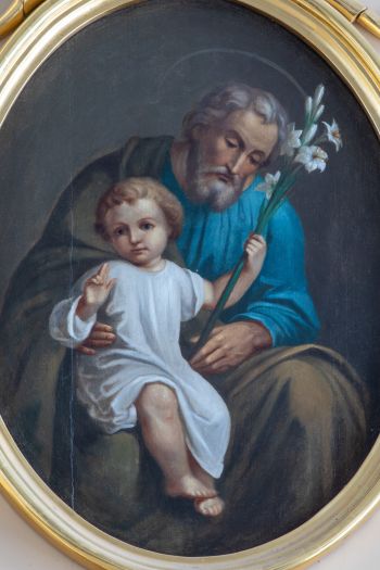 Obraz świętego Józefa z Dzieciątkiem