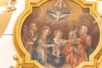Obraz świętej Rodziny ze świętą Anną i Janem Chrzcicielem