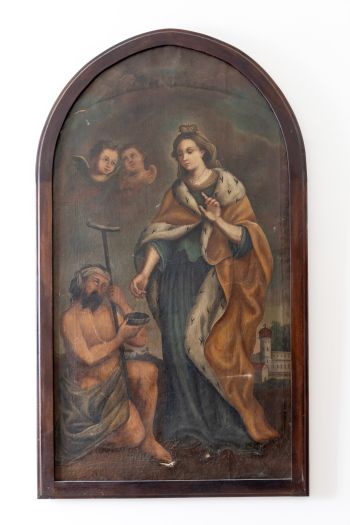 Obraz świętej Elżbiety rozdającej jałmużnę