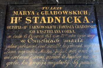 Epitafium Marii z Grabowskich Stadnickich