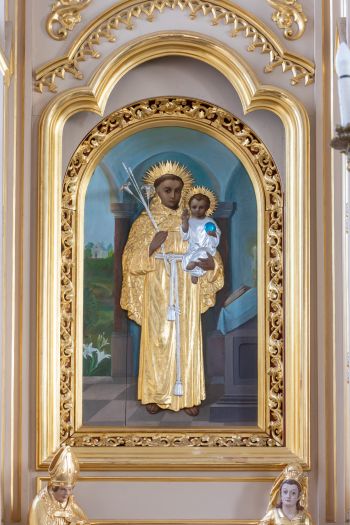 Obraz świętego Antoniego z Dzieciątkiem - w ołtarzu lewym
