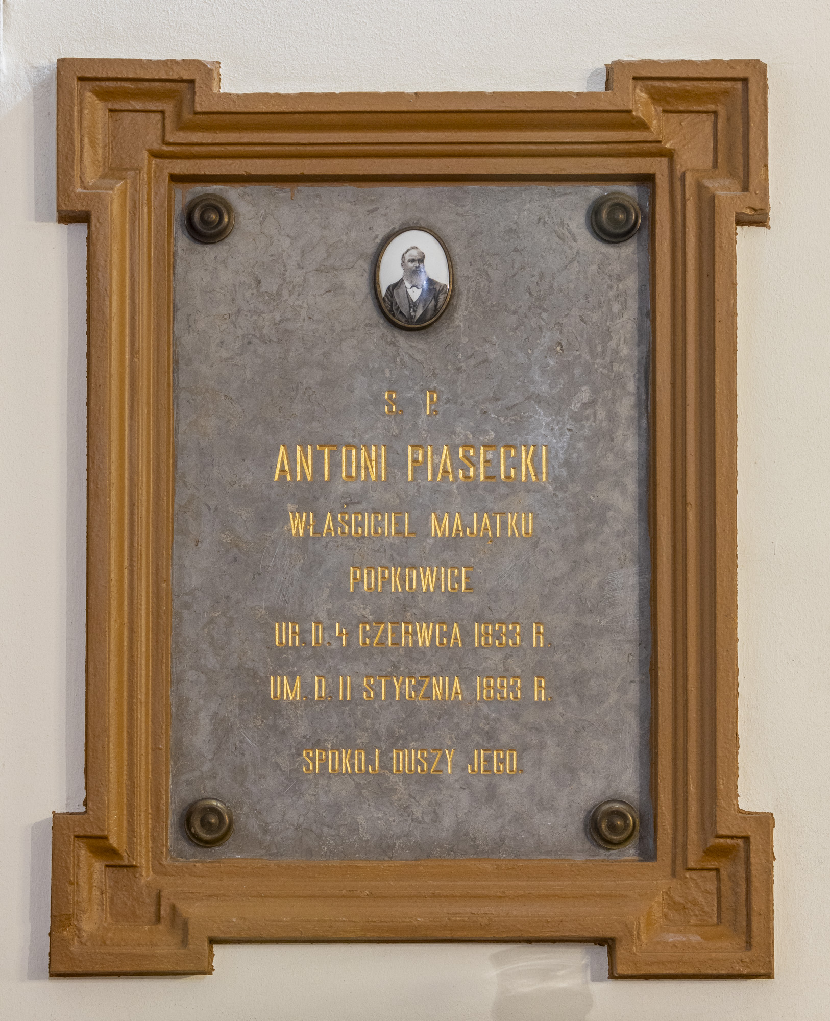 Epitafium - Antonii Piasecki