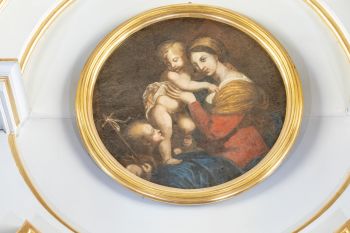 Obraz Matka Boska z Dzieciątkiem i świętym Janem