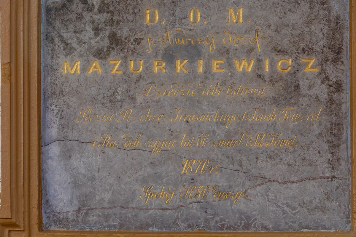 Epitafium - Andrzej Józef Mazurkiewicz