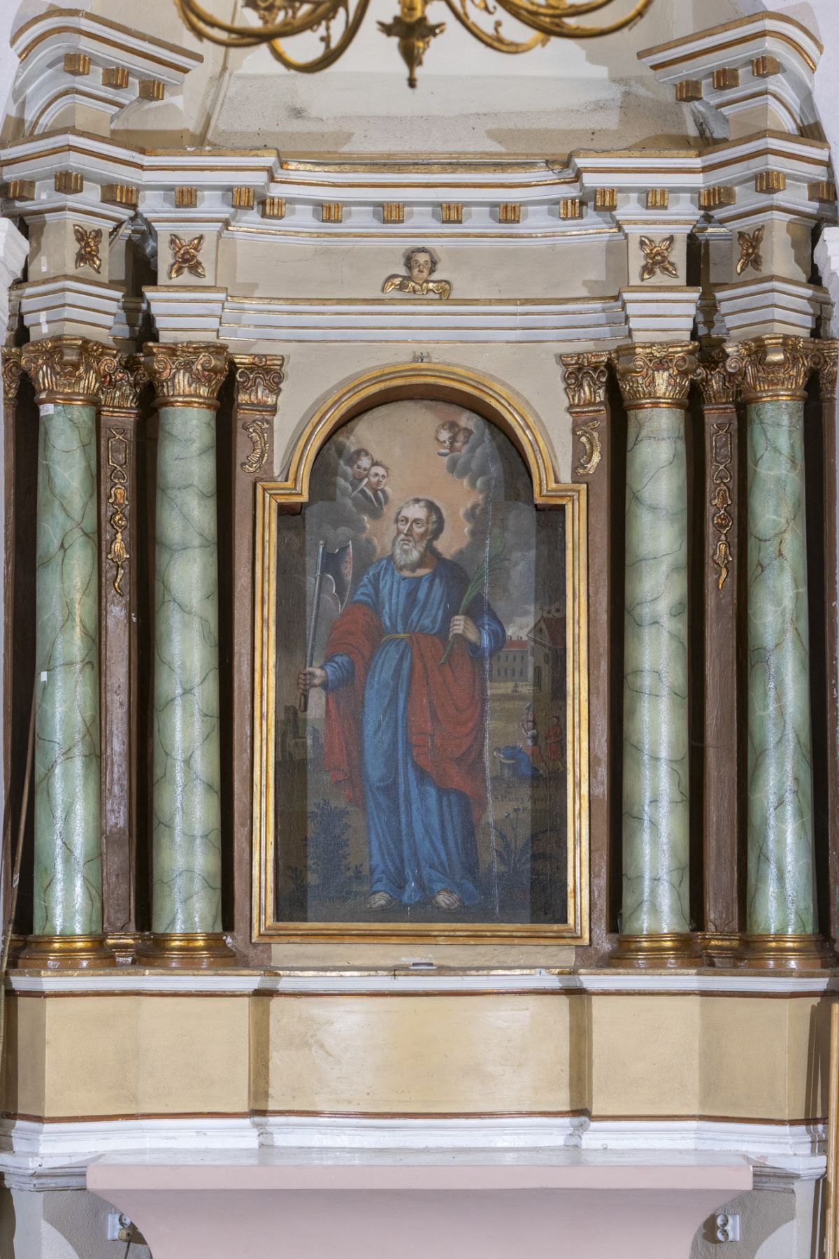 Ołtarz boczny św. Macieja