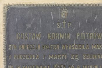 Tablica pamiątkowa Gustawa Korwin-Piotrowskiego